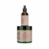 Dropper and mask for growth.
