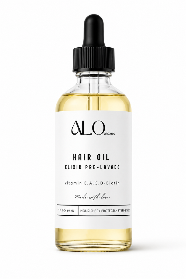 Hair oil Elixir pre-lavado.